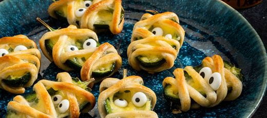 recipe image Mummy Jalapeño Poppers
