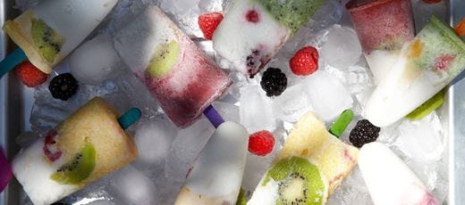 recipe image Fruity Popsicles