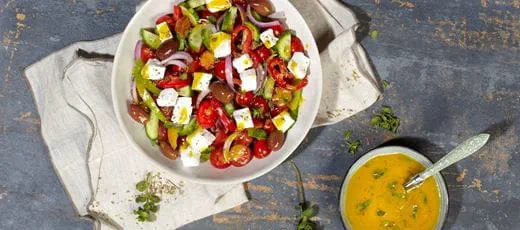 recipe image Vegan Greek Salad