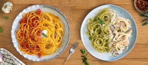 recipe image 4 Ways  Plant Based Pasta