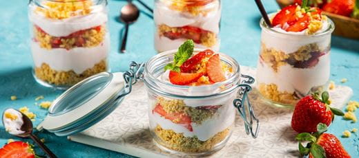 recipe image Strawberry Cheesecake Parfait