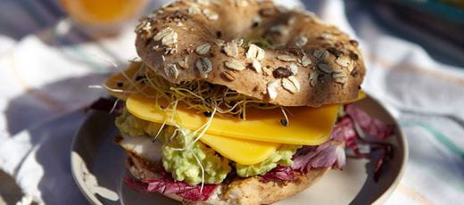 recipe image Avocado Bagel