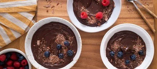 recipe image Cocoa Avocado Mousse