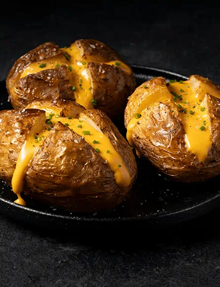 Baked potatoes