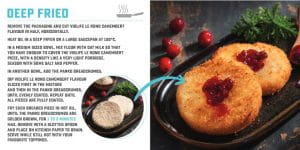 Violife recipe guide Le Rond Camembert flavour