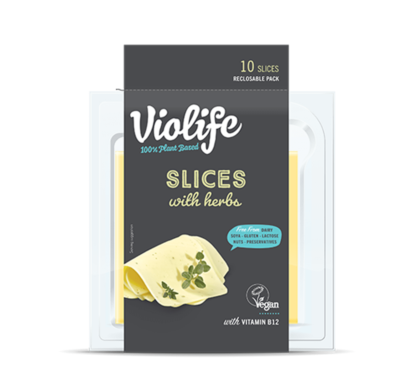 Violife slices with Herbs