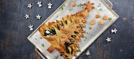 recipe image Puff Pastry Christmas Tree