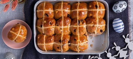recipe image Hot Cross Buns