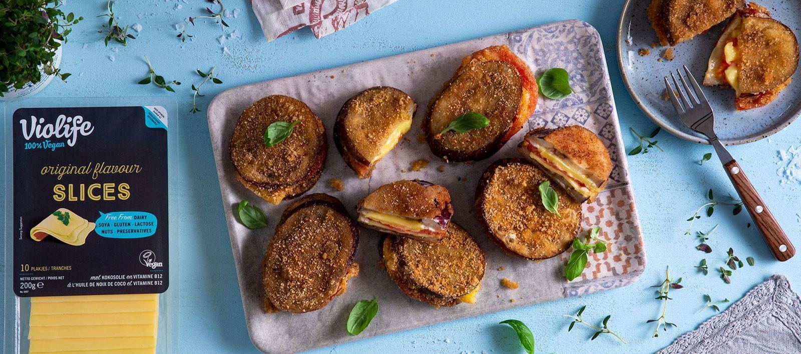 recipe image Aubergine “Cordon Blue”