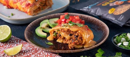 recipe image Bean Burrito Wraps