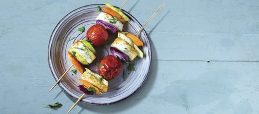 recipe image Vegetable Skewers