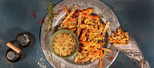 recipe image Parsnip and Carrot Fries