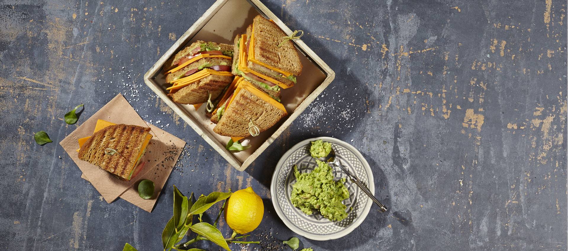 recipe image Vegan Club Sandwich