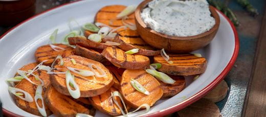 recipe image Grilled Sweet Potato Slices