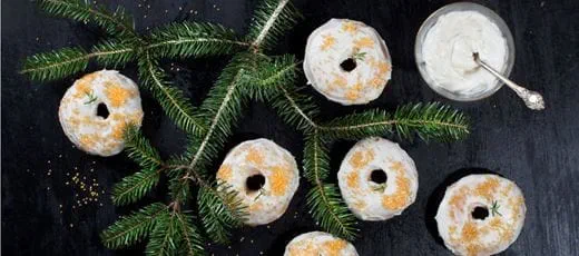 recipe image Christmas Cinnamon Doughnuts
