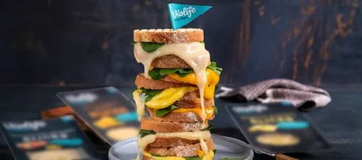 recipe image Toast Sandwich Tower