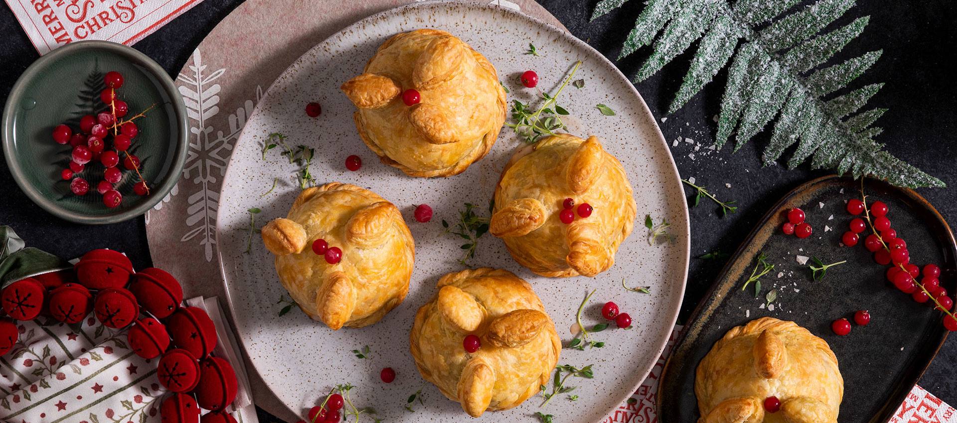 Portobello Mushroom Wellington Violife