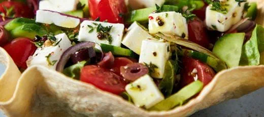 recipe image Greek Salad Tostada