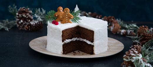recipe image Gingerbread Christmas Cake