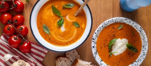 recipe image Creamy Roasted Tomato Soup