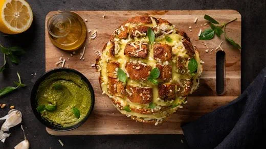 recipe image Hedgehog Garlic Bread