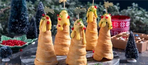 recipe image Savoury Christmas Tree