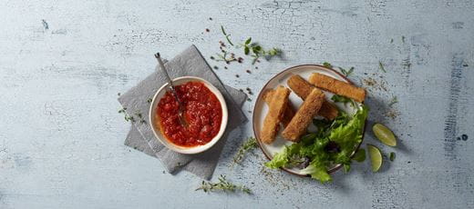 recipe image Mozzarella Flavour Sticks