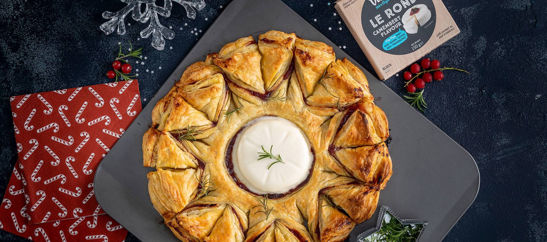 recipe image Snowflake Christmas Pie