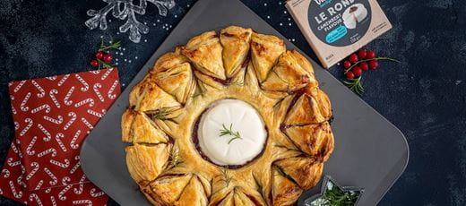 recipe image Snowflake Christmas Pie