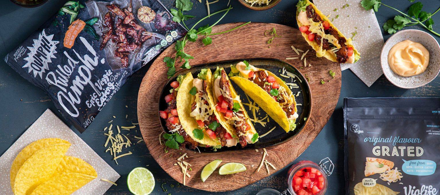 recipe image Tacos with Pulled Oumph!