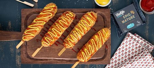recipe image Vegan Corn Dogs