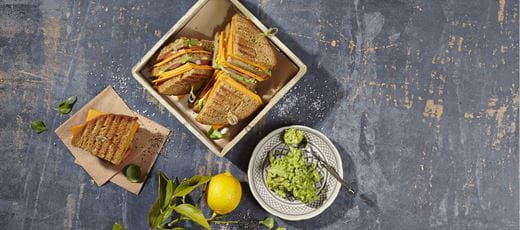 recipe image Violife club sandwich