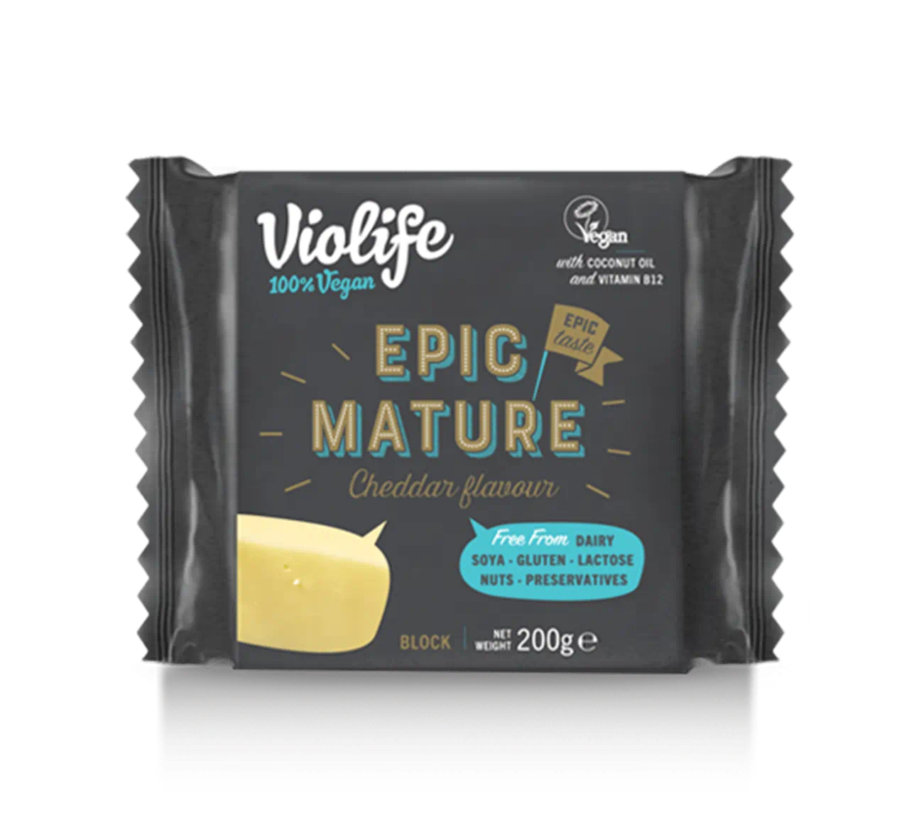 Violife Epic Mature Cheddar flavour - 100% vegan