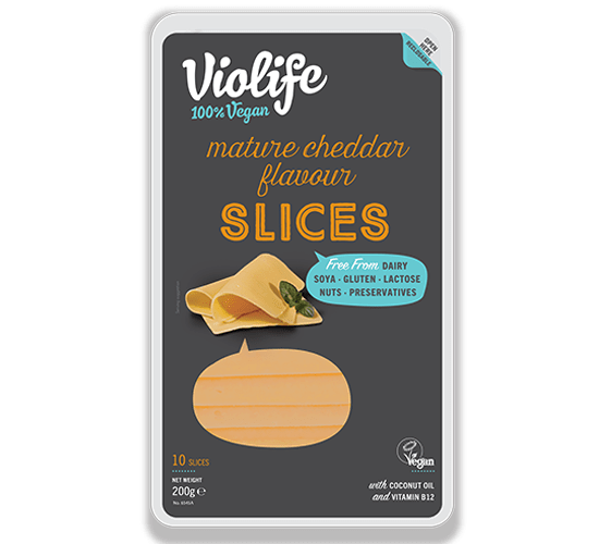 Violife Mature Cheddar flavour Slices - 100% vegan