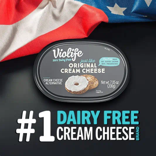 Violife #1 dairy free cream cheese