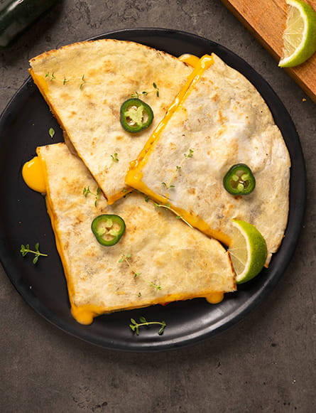 Mushrooms Quesadilla