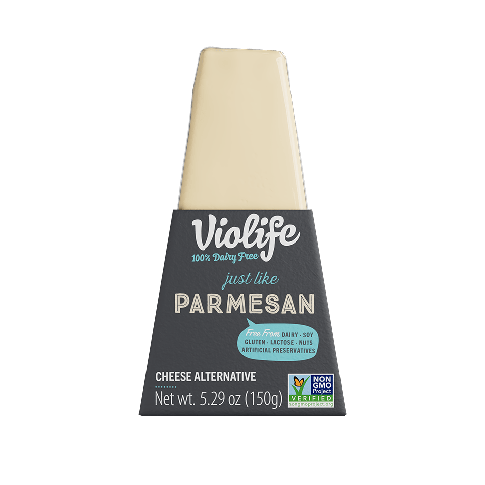 pack of Violife Just Like Parmesan Wedge