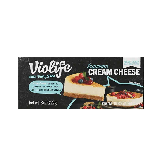 pack of Violife Supreme Cream Cheese Block
