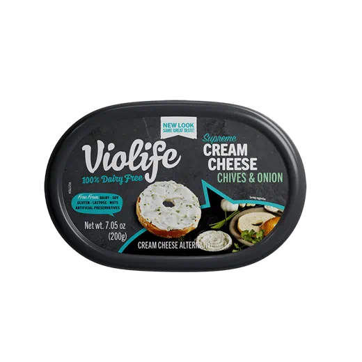 Violife Supreme Cream Cheese Chives Onion