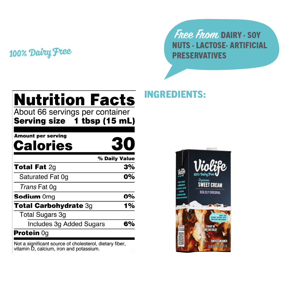 Supreme Sweet Cream Boldly Original