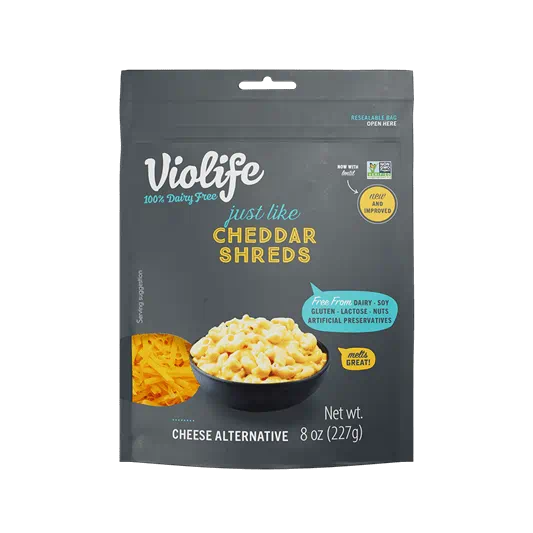 Pack of Violife Just Like Cheddar Shreds