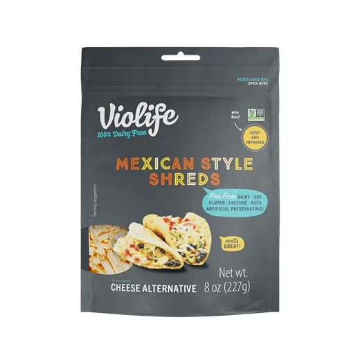 Pack of Violife Mexican Style Shreds