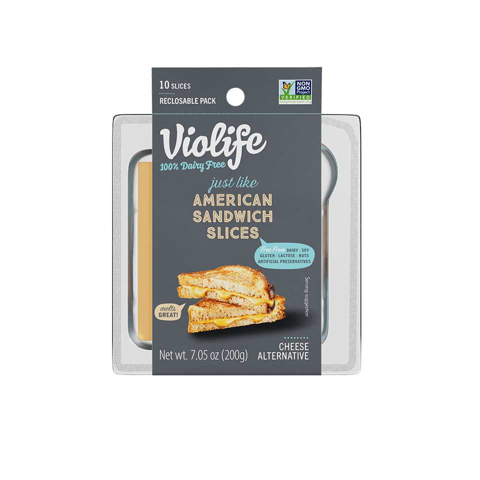 Pack of Violife Just Like American Sandwich Slices