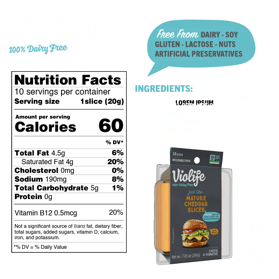 Just Like Mature Cheddar Slices