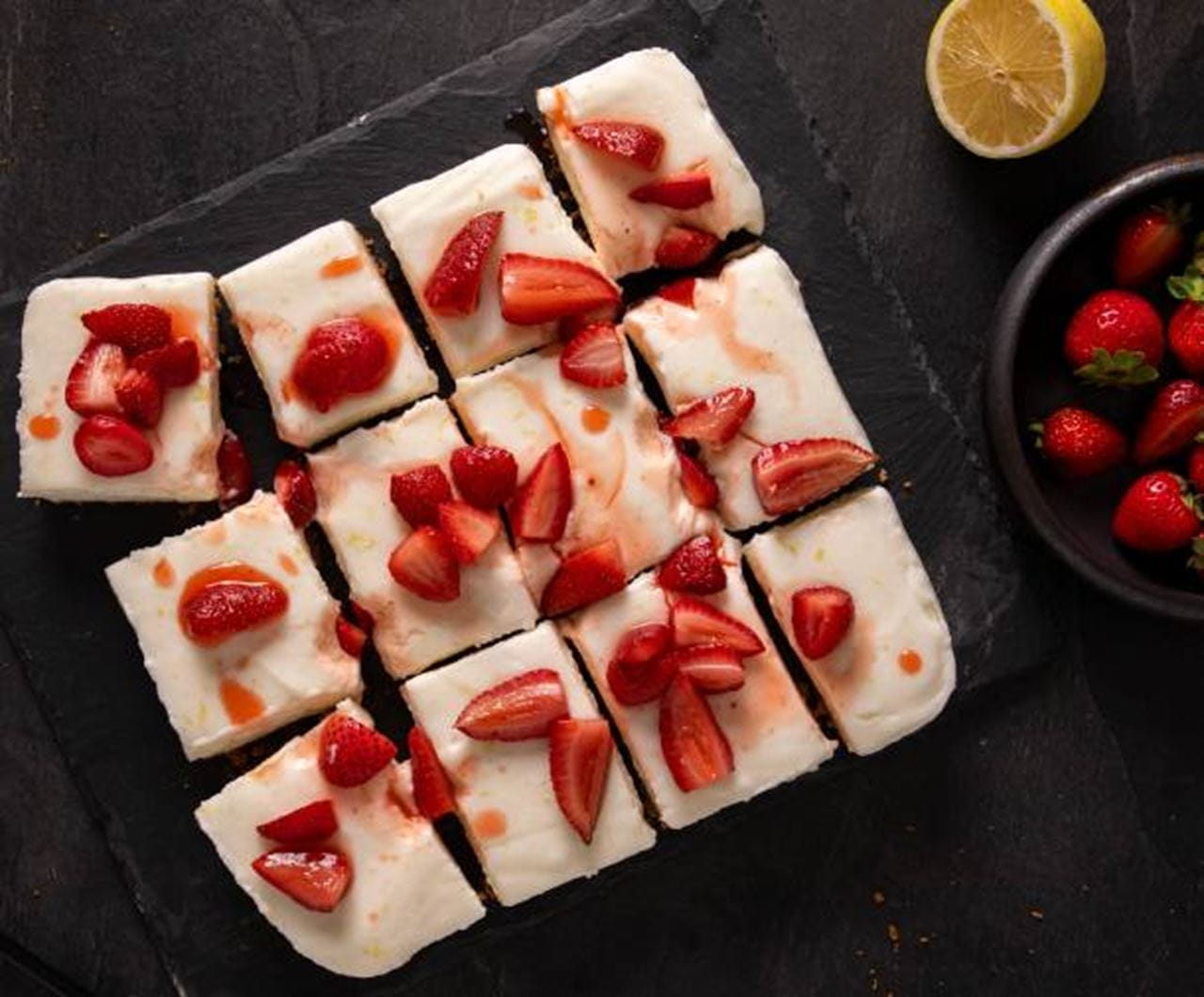 recipe image No Bake Cheesecake Bars