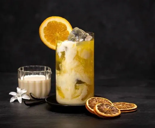 recipe image Orange Dreamsicle Creamy Cocktail