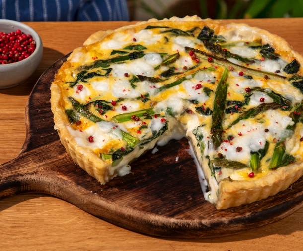 recipe image Asparagus Quiche