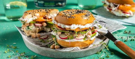 recipe image Spring Goddess Bagel