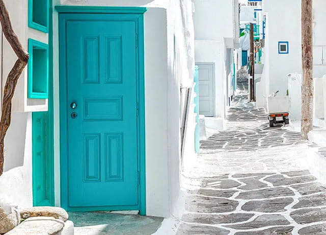 Greek village