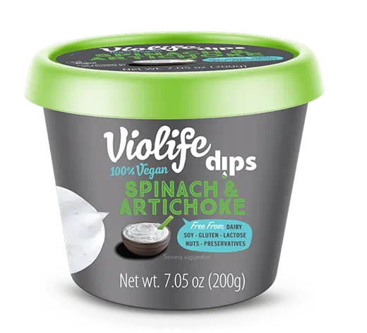 Violife Spinach & Artichoke Dip: Dairy Free & Vegan